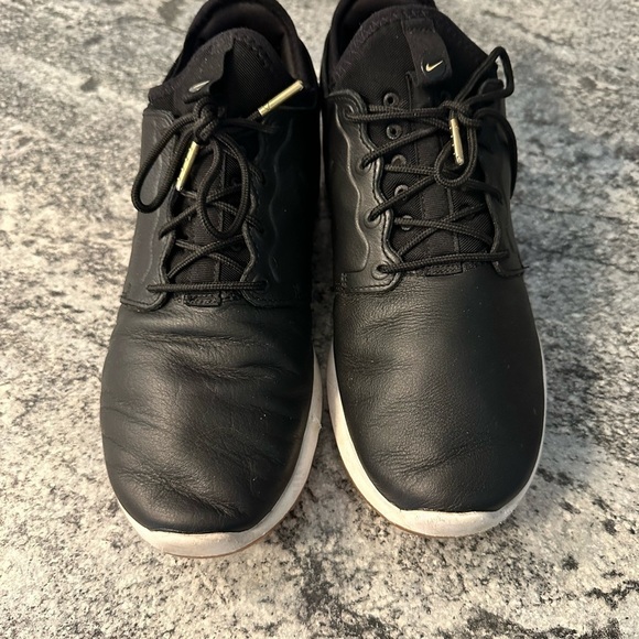 NIKE Roche 2 premium leather black men's sneaker.  9.5 - Picture 3 of 10